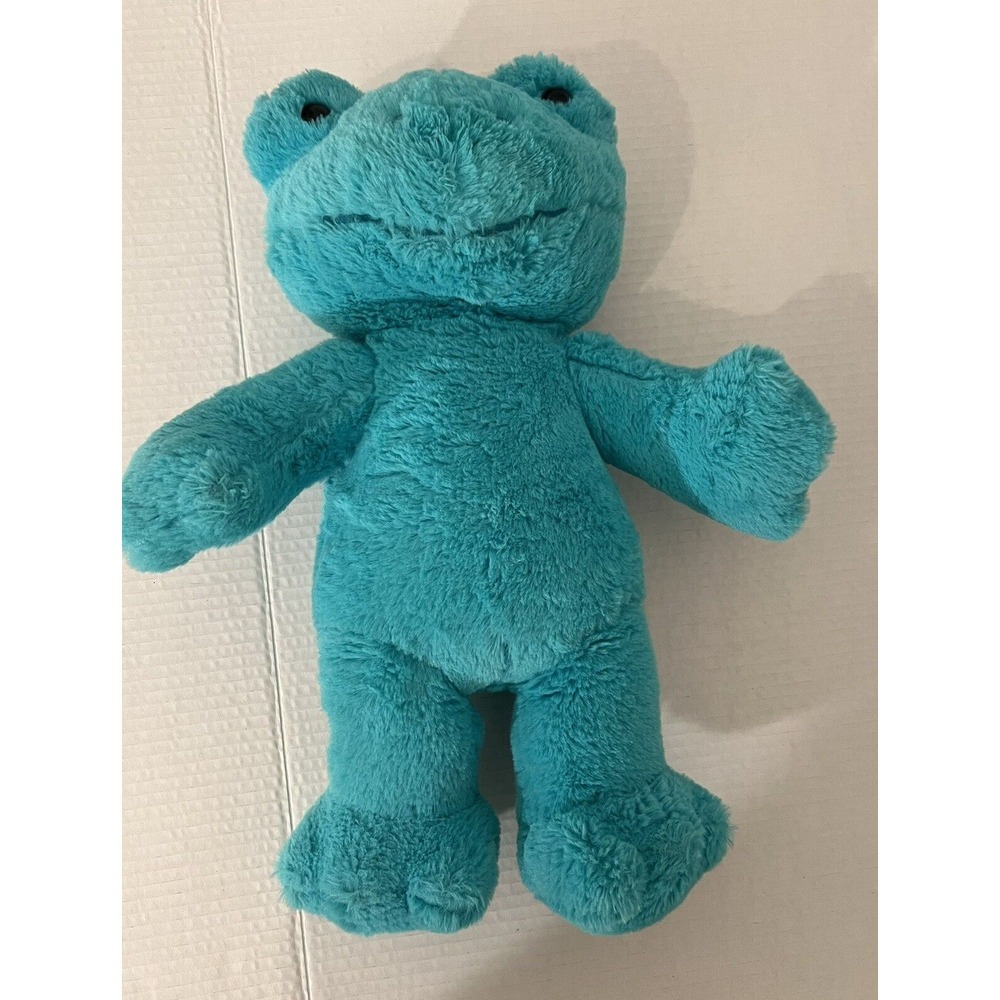 RETIRED Build a Bear Toadally Teal Frog 16" 2022 - Adorable‎
